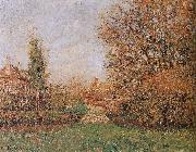 Camille Pissarro autumn scenery oil on canvas